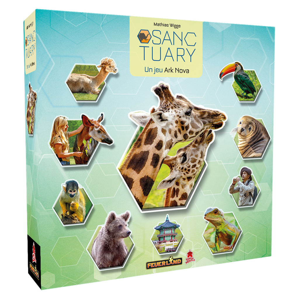 Boîte du jeu Ark Nova : Sanctuary en français