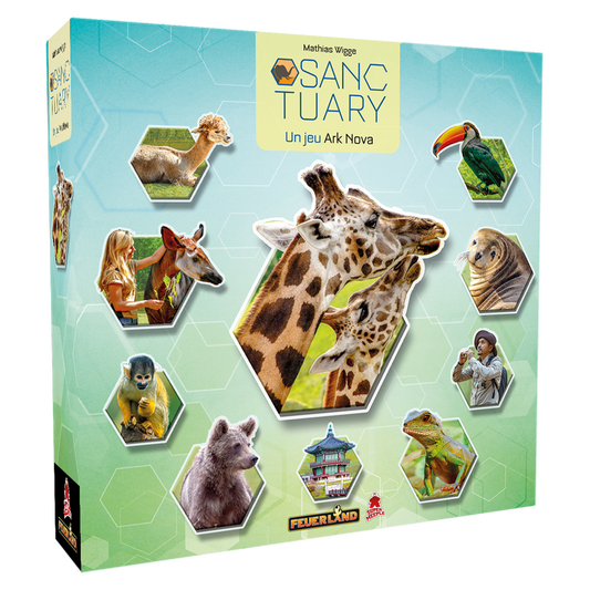 Boîte du jeu Ark Nova : Sanctuary en français