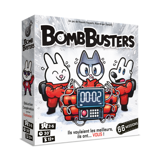 Boîte du jeu Bomb Busters en Français