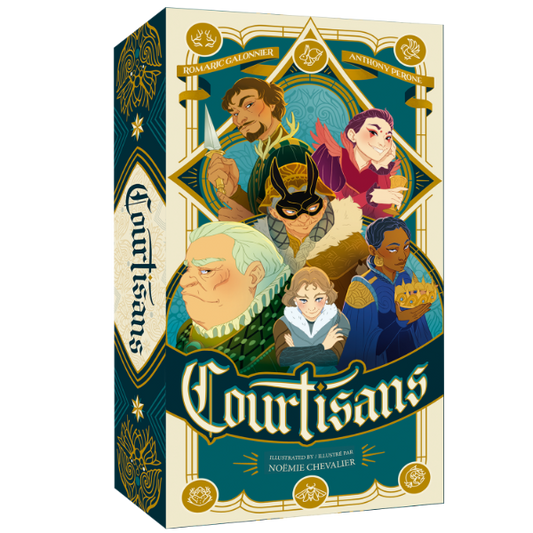 Boîte du jeu de société Courtisans