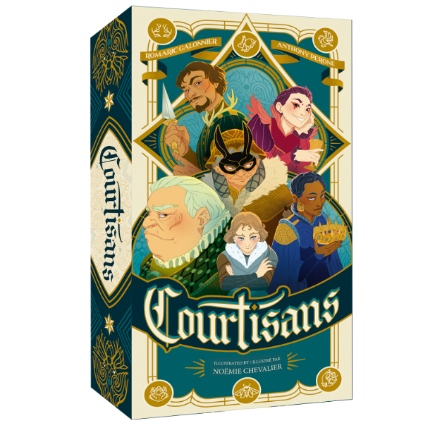 Boîte du jeu de société Courtisans