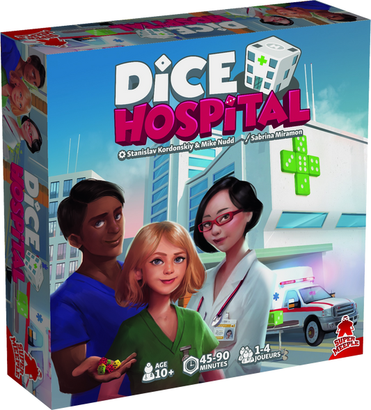 Boîte du jeu Dice Hospital en Français