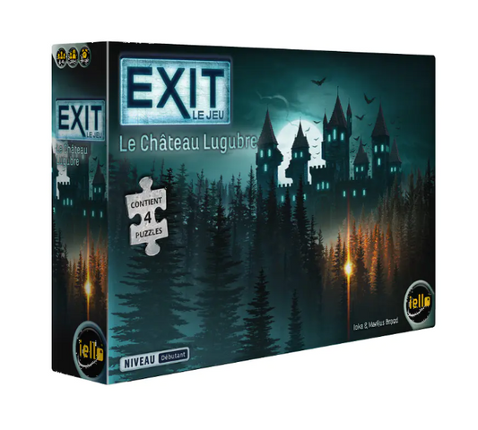 Boîte du jeu Exit puzzle, le chateau lugubre
