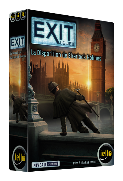 Boite du jeu Exit-la disparition de sherlock holmes n français