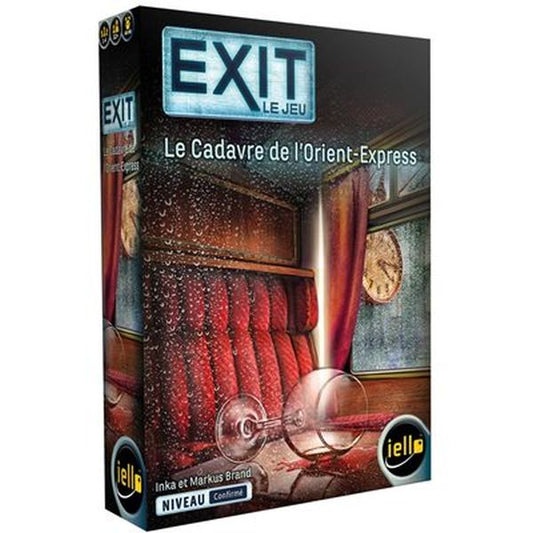 boîte du jeu Exit : Le Cadavre de l’Orient-Express