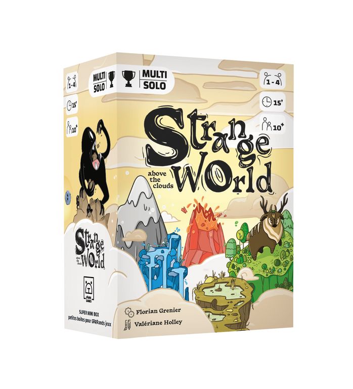 Boîte du jeu Strange world
