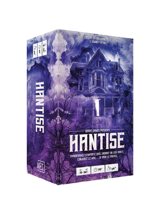 Boîte du jeu Hantise en français