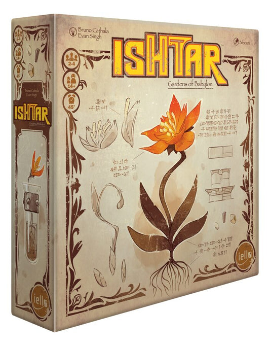 Boîte du jeu Ishtar en anglais