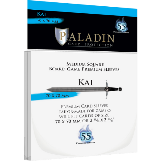 Protège-cartes (Sleeves) - Paladin - Kai - 70 x 70 mmm