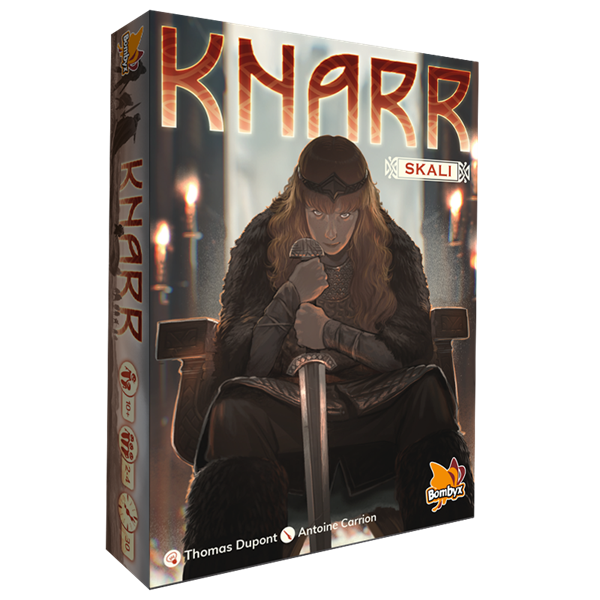 Boîte de l'extension Skali pour le jeu Knarr