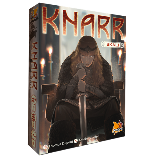 Boîte de l'extension Skali pour le jeu Knarr
