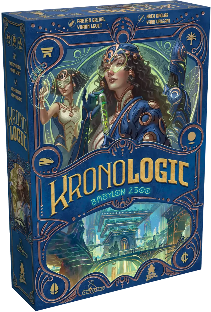 Boite du jeu kronologic Babylon 2500 en français