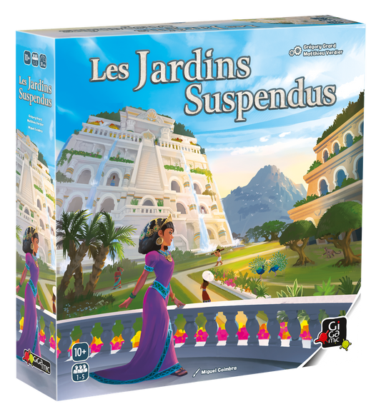 Boîte du jeu les jardins suspendus en français
