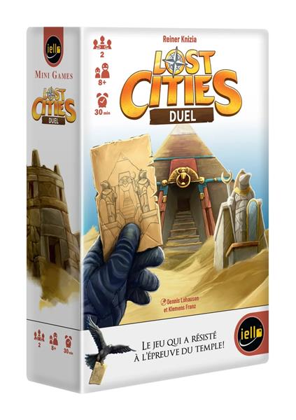 Boîte du jeu lost cities duel en français