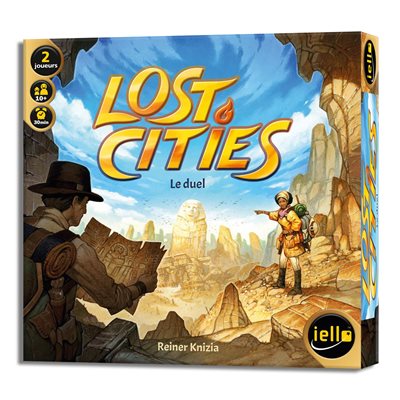 Boîte du jeu Lost Cities en Français