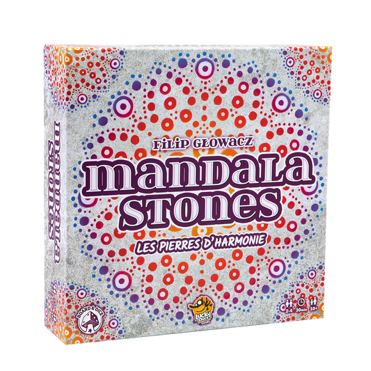 Boîte du jeu Mandala Stones en Français