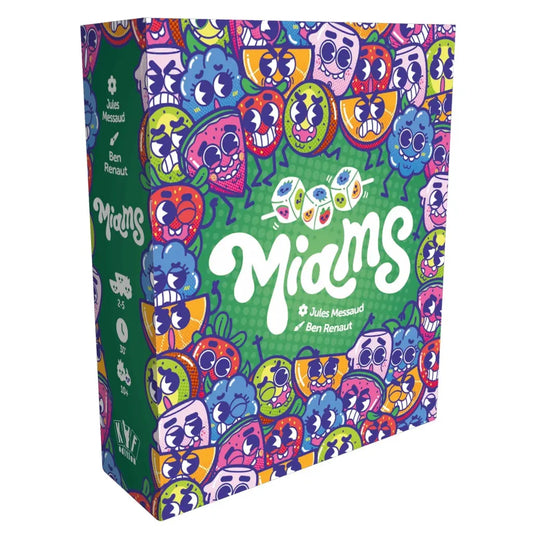 Boîte du jeu Miams en français