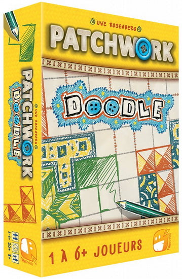 Boîte du jeu Patchwork Doodle en Français