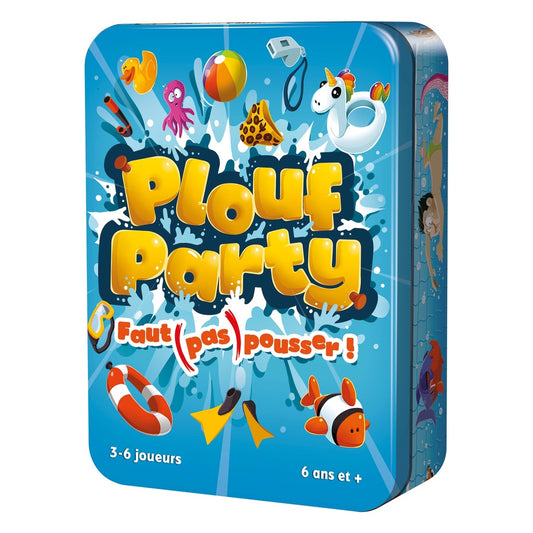 Boîte du jeu PLouf Party en français