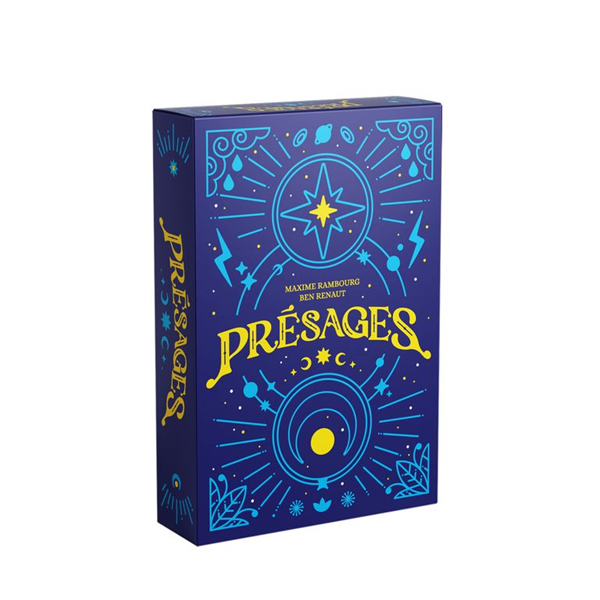 Boîte du jeu présages en français