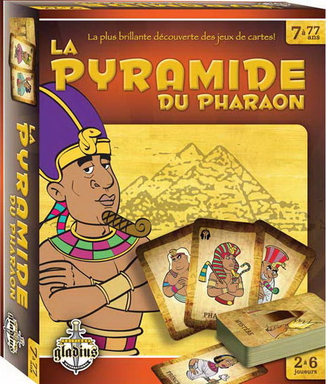 Boîte du jeu La pyramide du pharaon en français