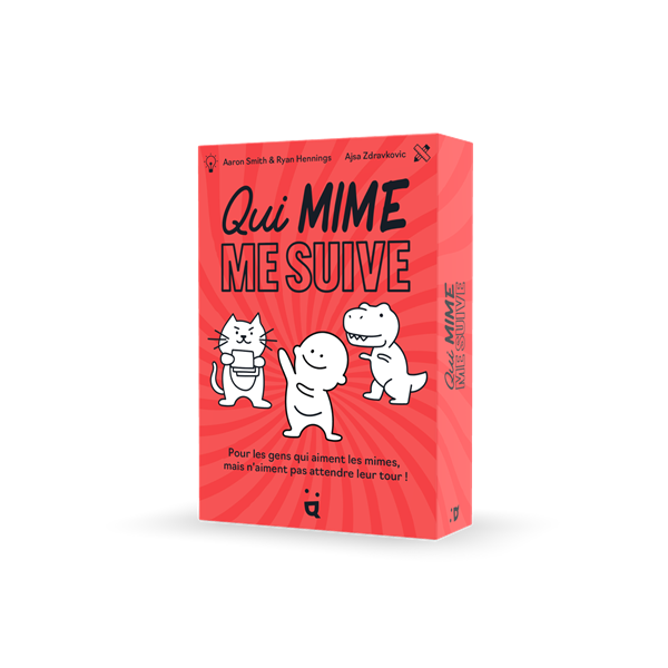 Boite du jeu qui mime me suive en Français