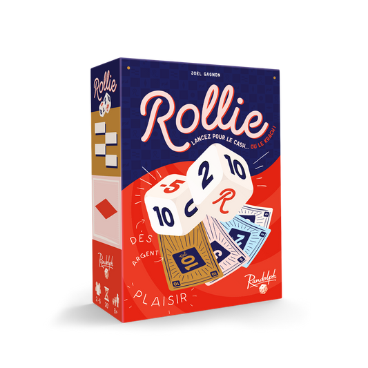 Boîte du jeu Rollie en français