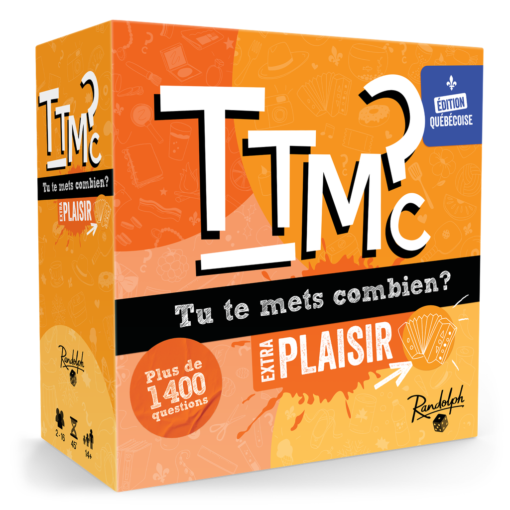 Boîte de jeu TTMC extra plaisir édition québécoise