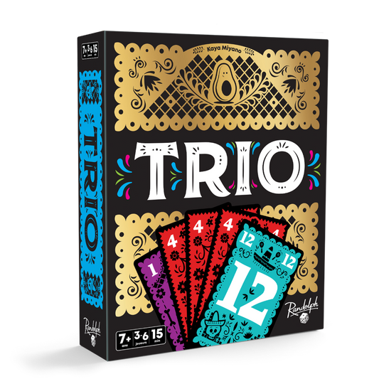 Boîte du jeu de société Trio 