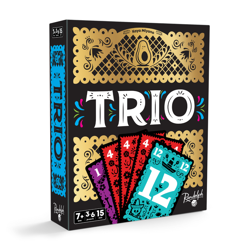 Boîte du jeu de société Trio 