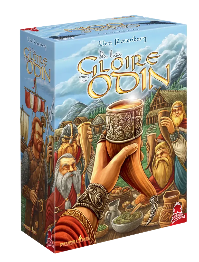 boîte du jeu à la gloire d'odin en français