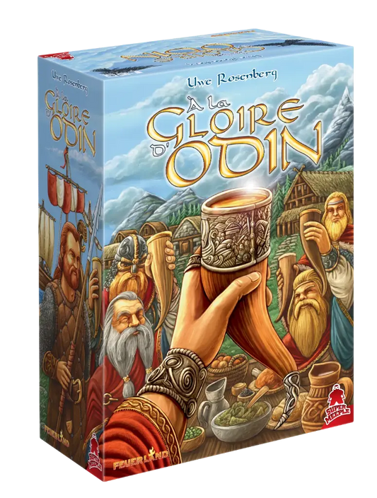 boîte du jeu à la gloire d'odin en français