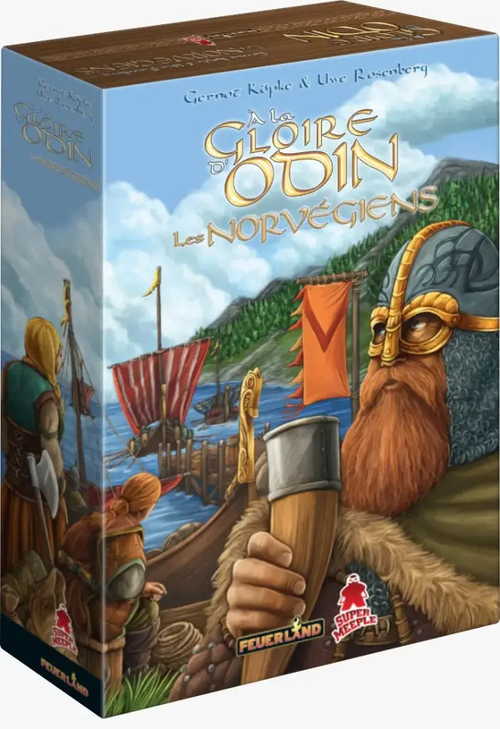 Boîte de l'extension Les norvégiens pour le jeu à la gloire d'odin