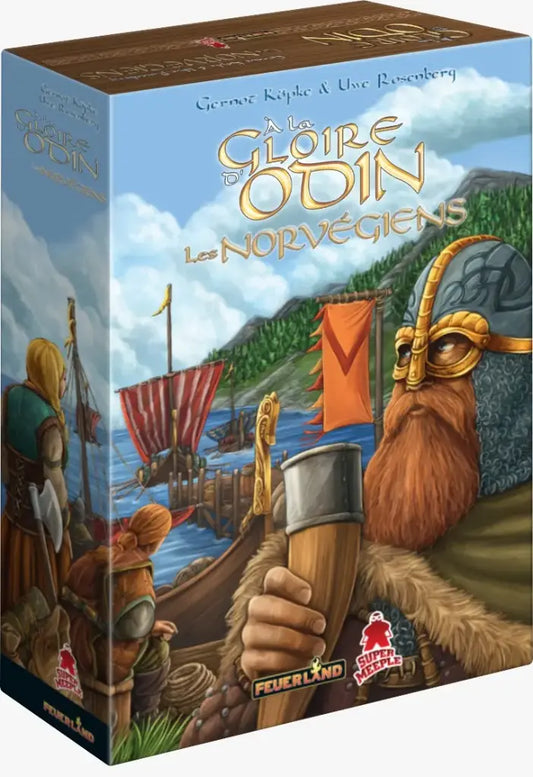 Boîte de l'extension Les norvégiens pour le jeu à la gloire d'odin