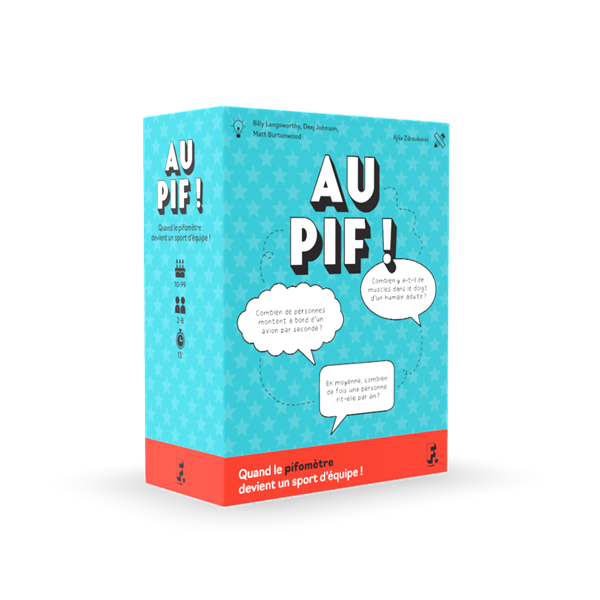 Boîte du jeu au pif! en français