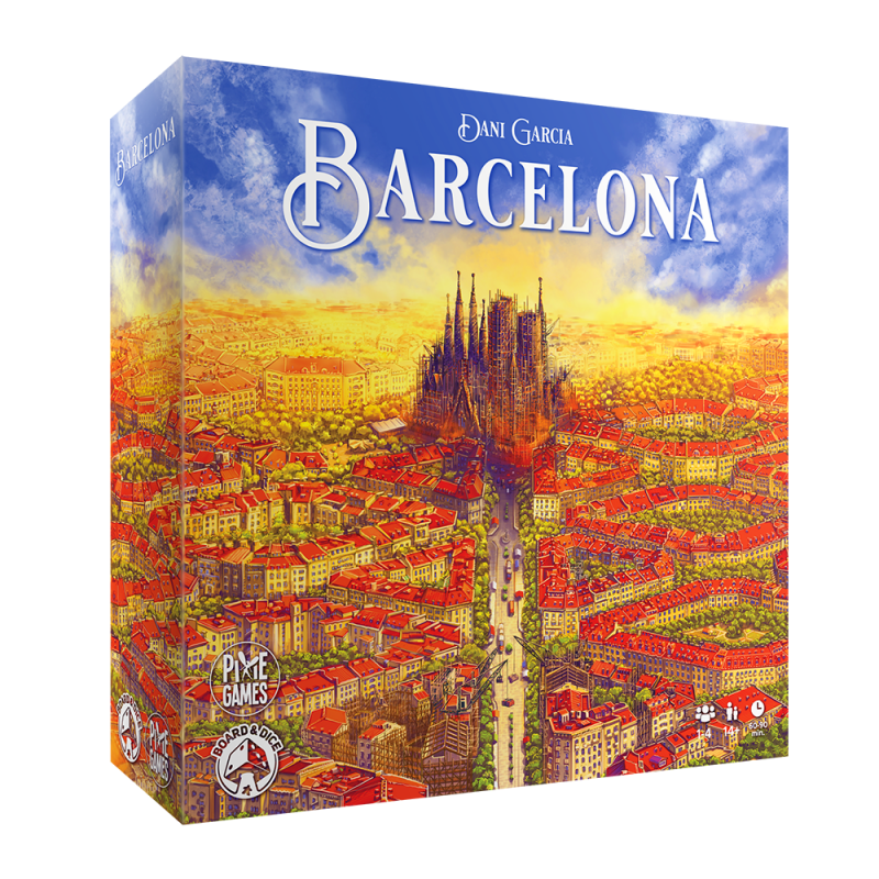 Boîte du jeu Barcelona en Français