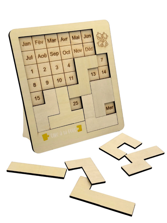 puzzle calendrier 365 en morceau
