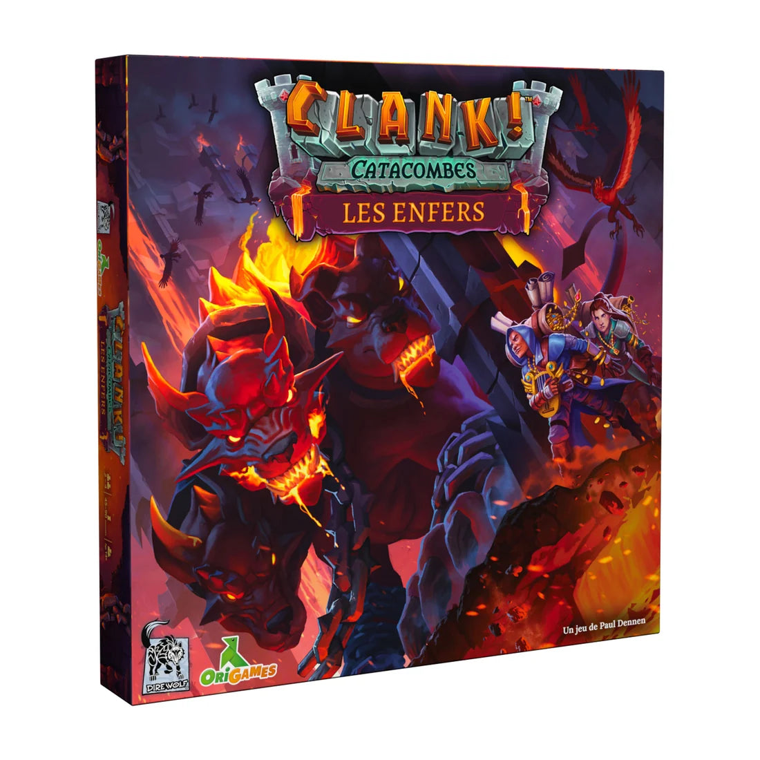 Clank! Catacombes - extension Les enfers (français)