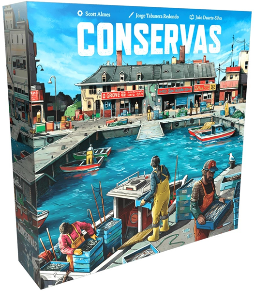 Boîte du jeu Conservas en français