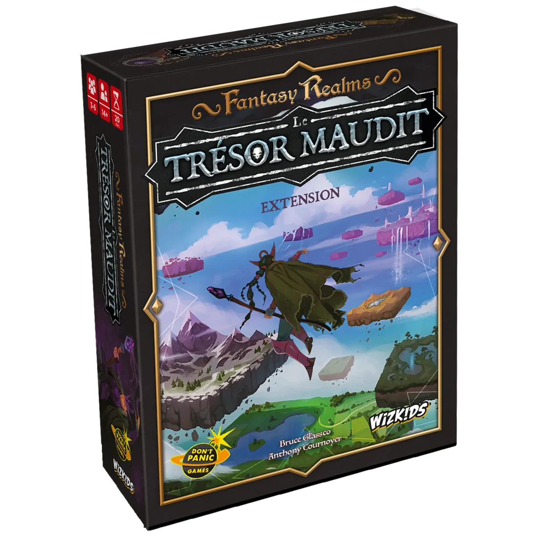 Boite de l'extension Trésor maudit de fantasy relams