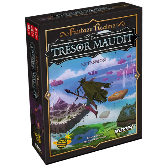 Boite de l'extension Trésor maudit de fantasy relams