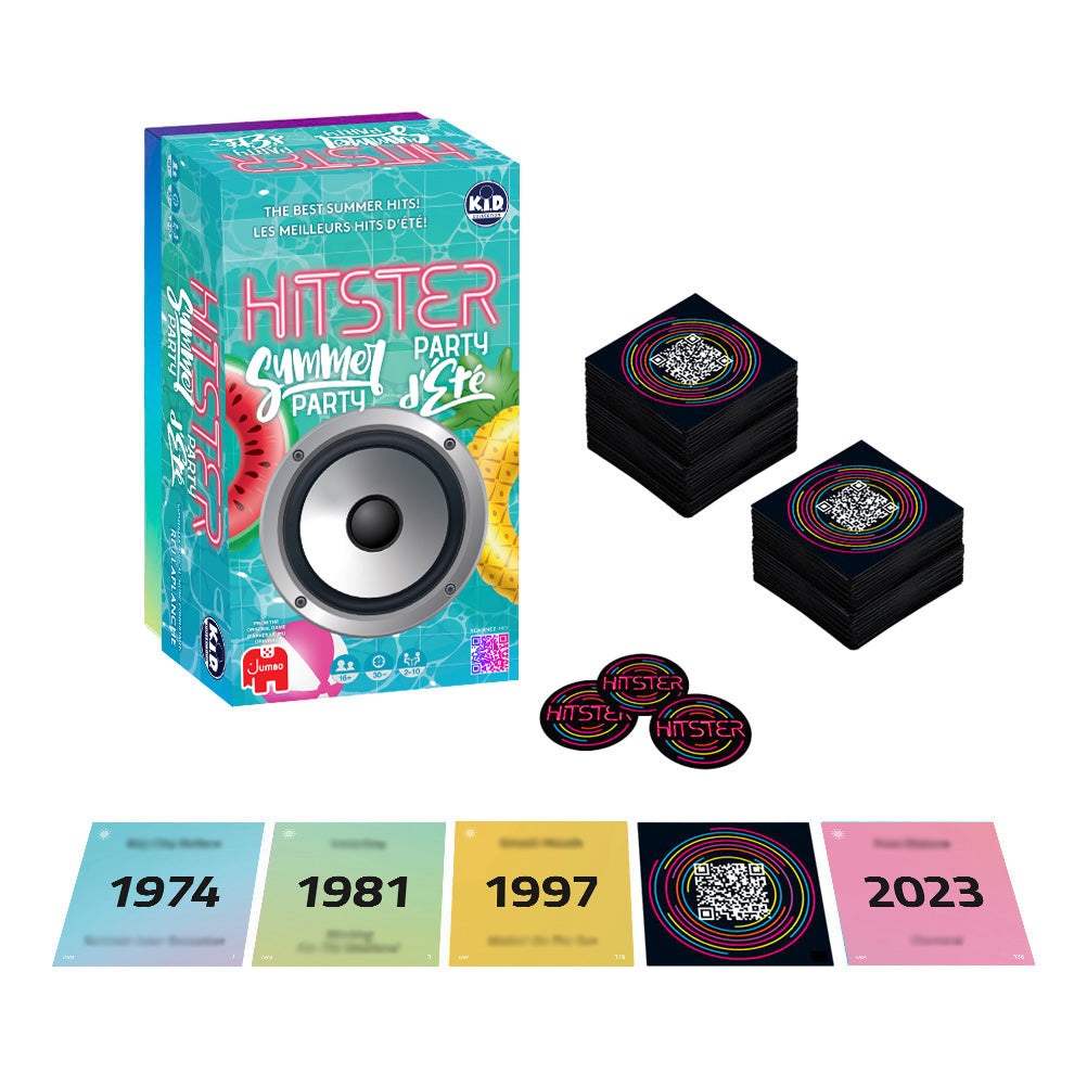 Boîte du jeu Hitster summer party