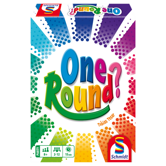 Boîte du jeu One Round en français et anglais