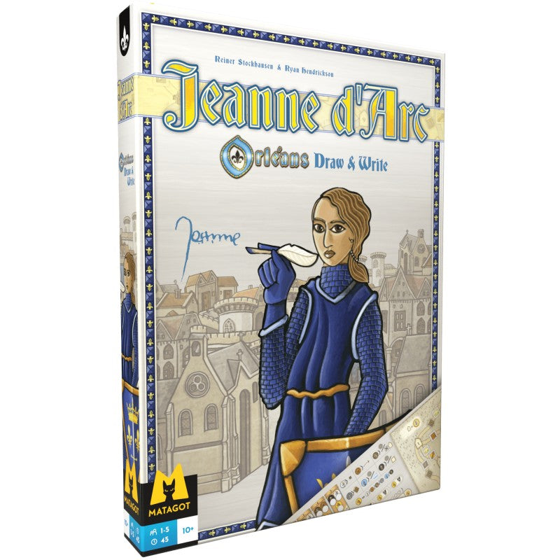 Boîte du jeu Jeanne d'arc - Orlean le draw and write