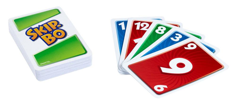 matériel du jeu skip-bo 