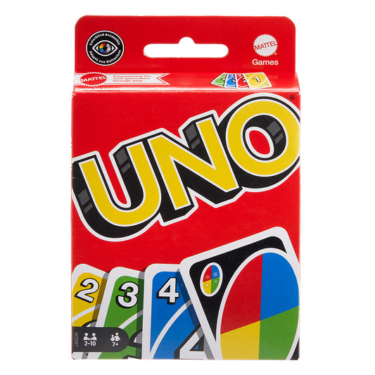 Boîte du jeu Uno de Mattel