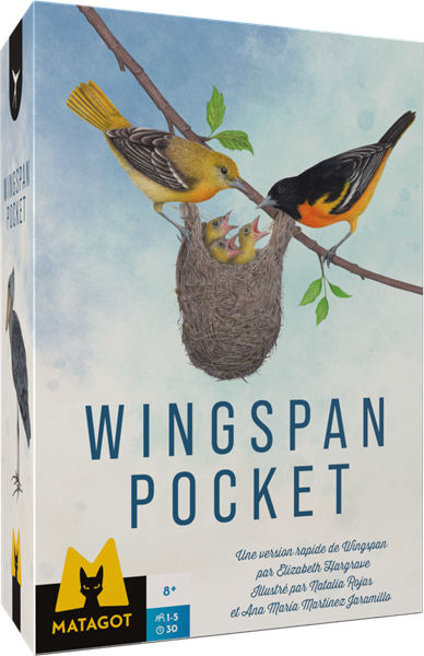 Boite du jeu Wingspan Pocket en français