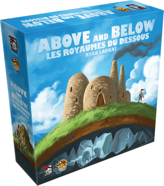 Boite du jeu Above and Below - Les royaumes du dessous en Français
