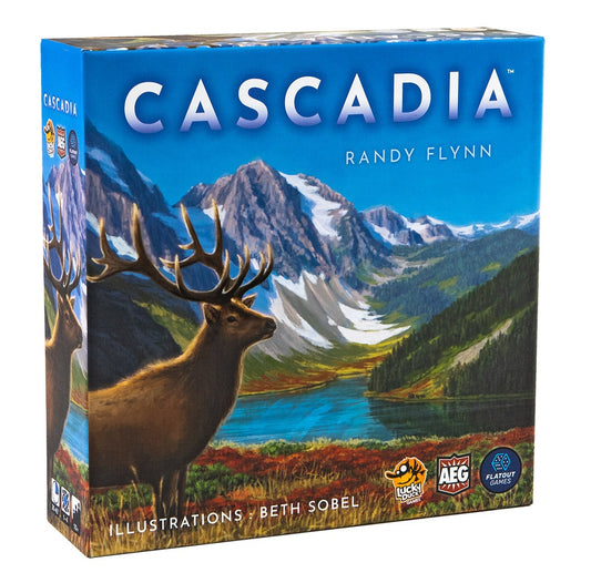 Boîte du jeu Cascadia en Français