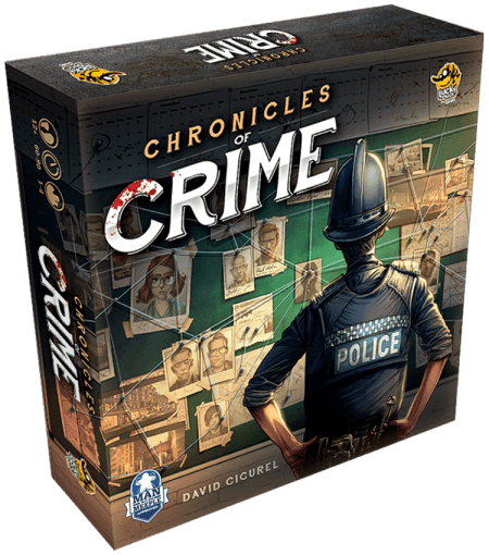 Boîte du jeu Chronicles of Crime en Français